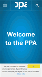 Mobile Screenshot of ppa.co.uk